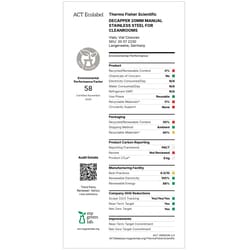 Fisherbrand Stainless Steel Manual Decapper for clean room 20 mm | Buy Online | Fisher Scientific